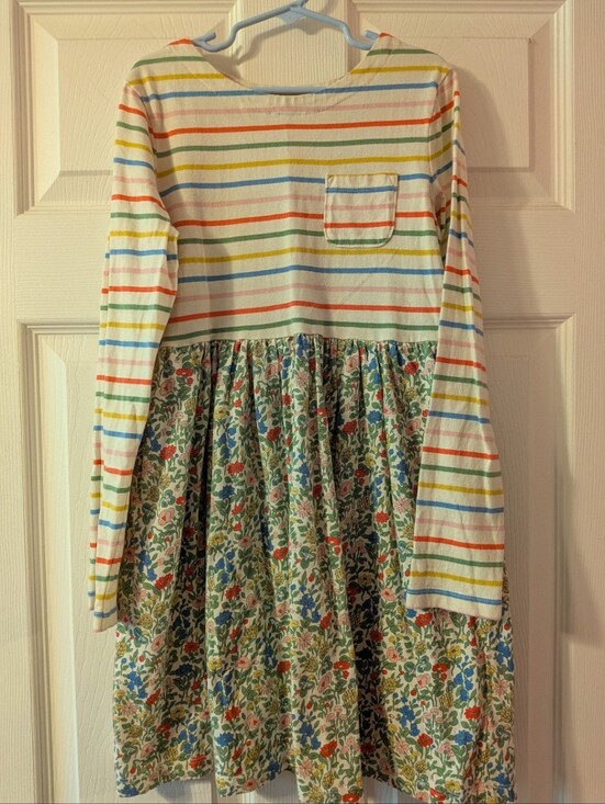 Mini Boden Other - Mini Boden Long Sleeve Floral Dress With Pockets